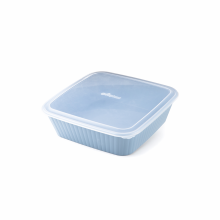 Cutie pentru alimente, cu capac ermetic, patrata, 3 litri, Dorica