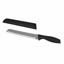 Kenyérvágó kés tokkal, 20 cm, Casa Plastor