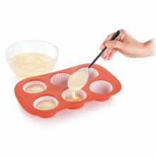 Delicia szilikon muffinforma, 6 db-os