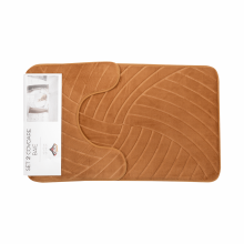 Spirals fürdőszobai szőnyeg szett, 2 darab