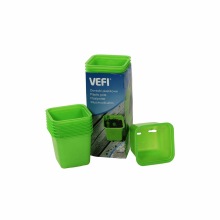 Set 30 ghivece rasad, dimensiune 6x6 cm