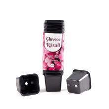 Set 40 ghivece rasad, dimensiune 6x6 cm