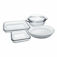 Celebrity 5 db-os üveg tál készlet, 1,5 liter + 800 ml; 1,8 liter;2,2 liter és 2,4 liter Celebrity 5 db-os üveg tál készlet, 1,5 liter + 800 ml; 1,8 liter;2,2 liter és 2,4 liter