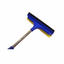 Spalator de geam, 27 cm, cu coada telescopica de 1,2 m, cromata Spalator de geam, 27 cm, cu coada telescopica de 1,2 m, cromata