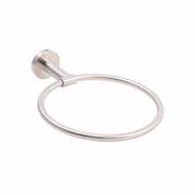 Suport pentru prosop, cu montare pe perete, rotund, inox satinat