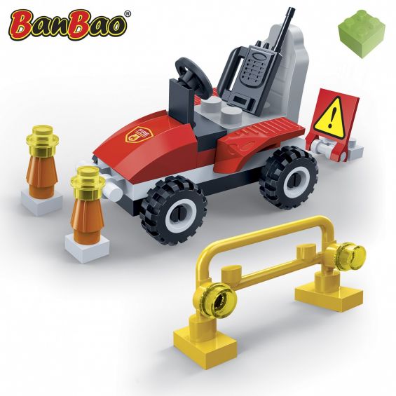 Set constructie ATV pompieri, Banbao