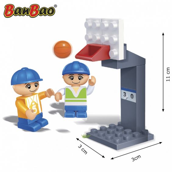 Set constructie Joc baschet, Banbao