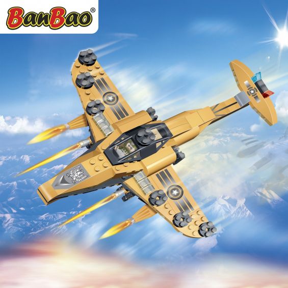 Set constructie Avion militar mare, Banbao