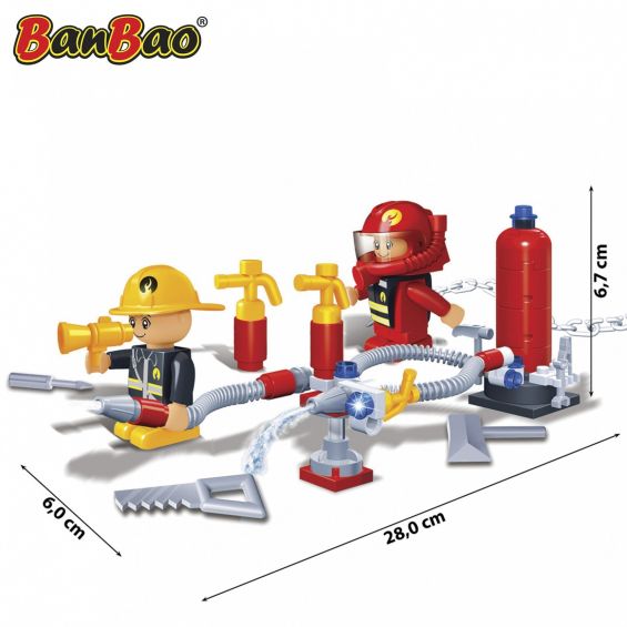 Set constructie Interventie pompieri, Banbao
