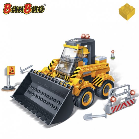 Set constructie Excavator mic, Banbao