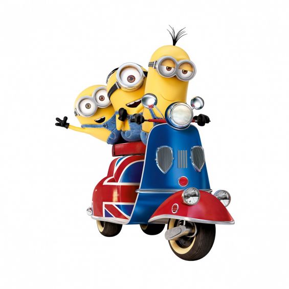 Sticker pentru perete, Scuter