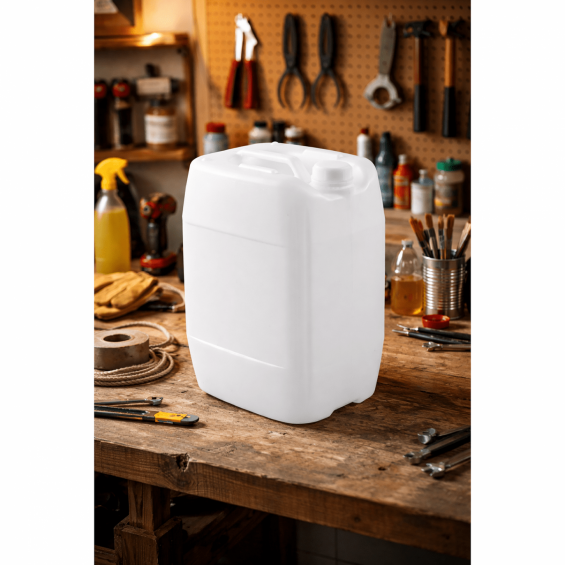 Kanna vízzáró kupakkal, 23,5 liter, fehér