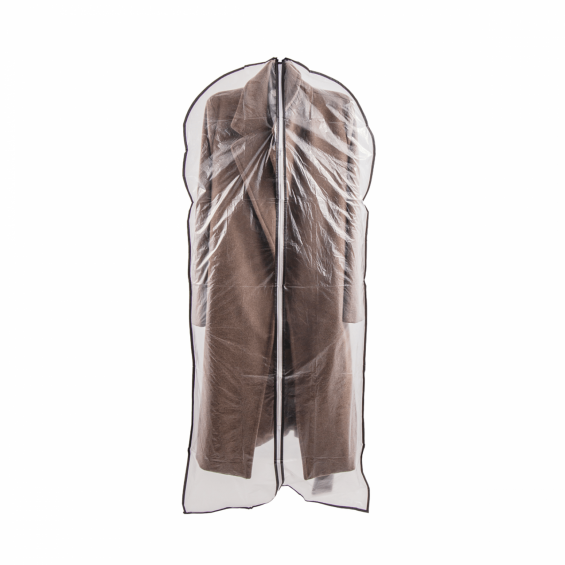 Husa protectie haine, cu fermoar, 137x60 cm