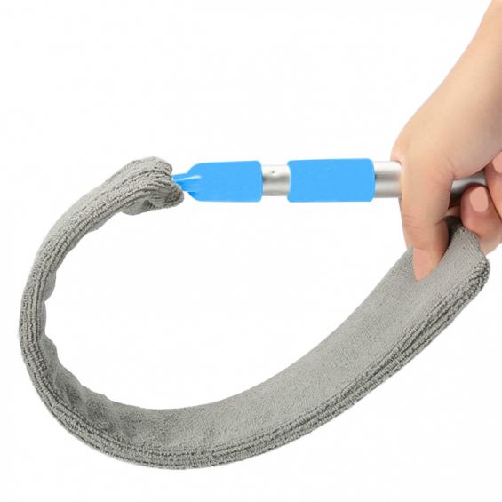 Mop flexibil Microfibra, cu coada telescopica