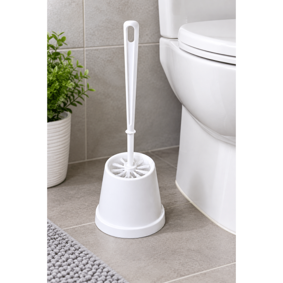 Perie wc, cu suport, Neptun