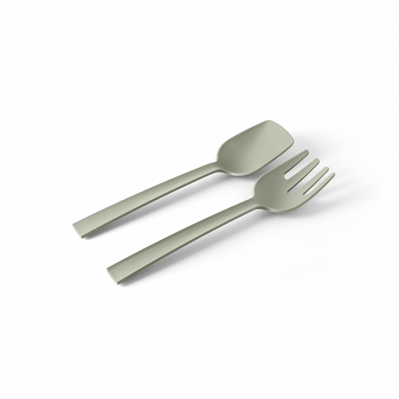 Set lingura si furculita servire, Posate, 29 cm